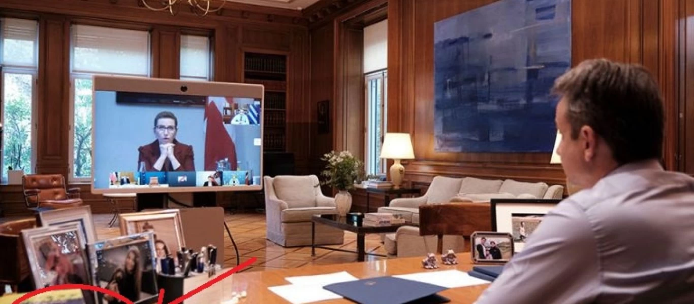 «The Great Reset»: Το βιβλίο-έμμεση «δήλωση» του Κ.Μητσοτάκη στο γραφείο του γι'αυτό που ετοιμάζουν μετά την πανδημία